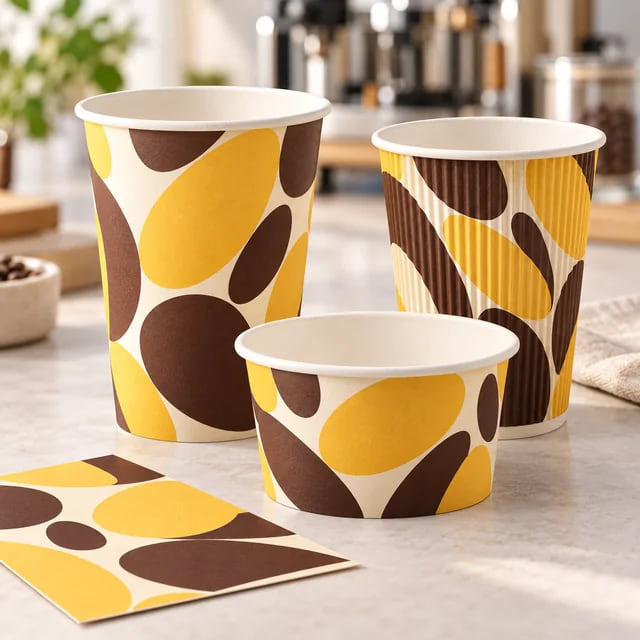 Hotel Group Paper Packaging Supplier — Brand Procurement — custom artwork and composition visualization