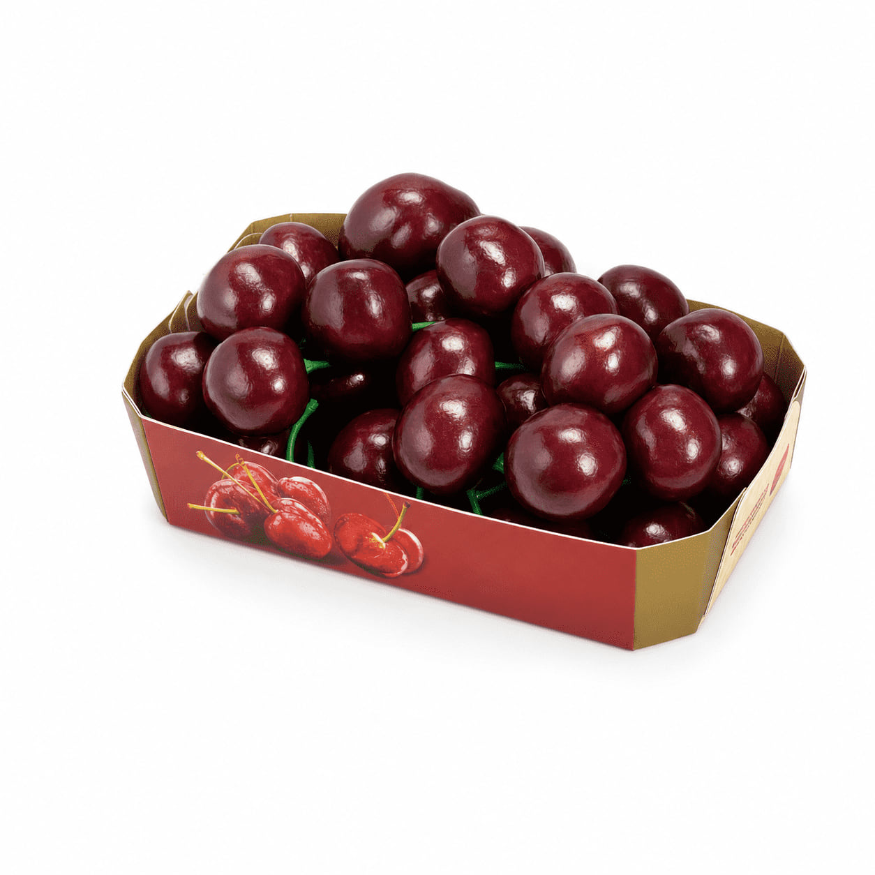 Open paper fruit-box example