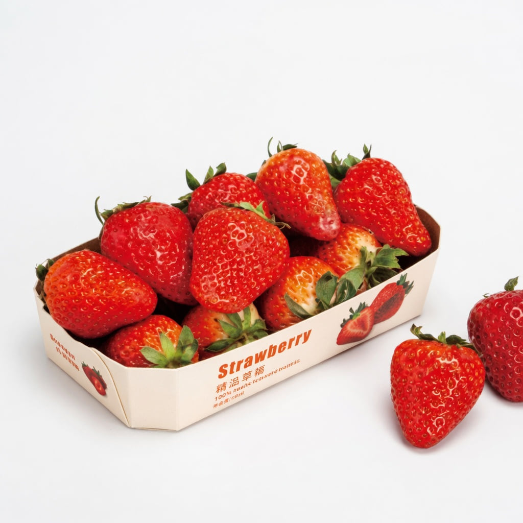 Kraft Fruit Boxes family design reference from the existing Fude catalog