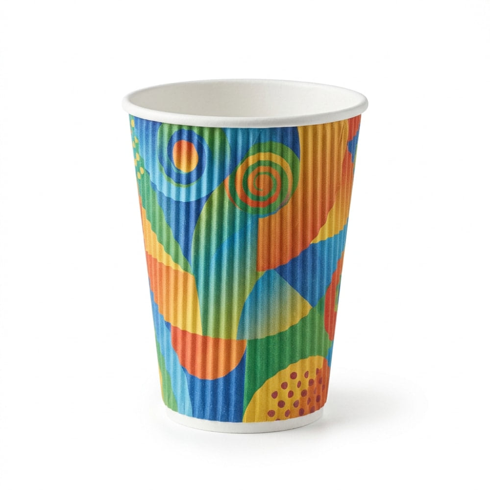 Fude ripple wall hot drink cups from the existing product catalogue